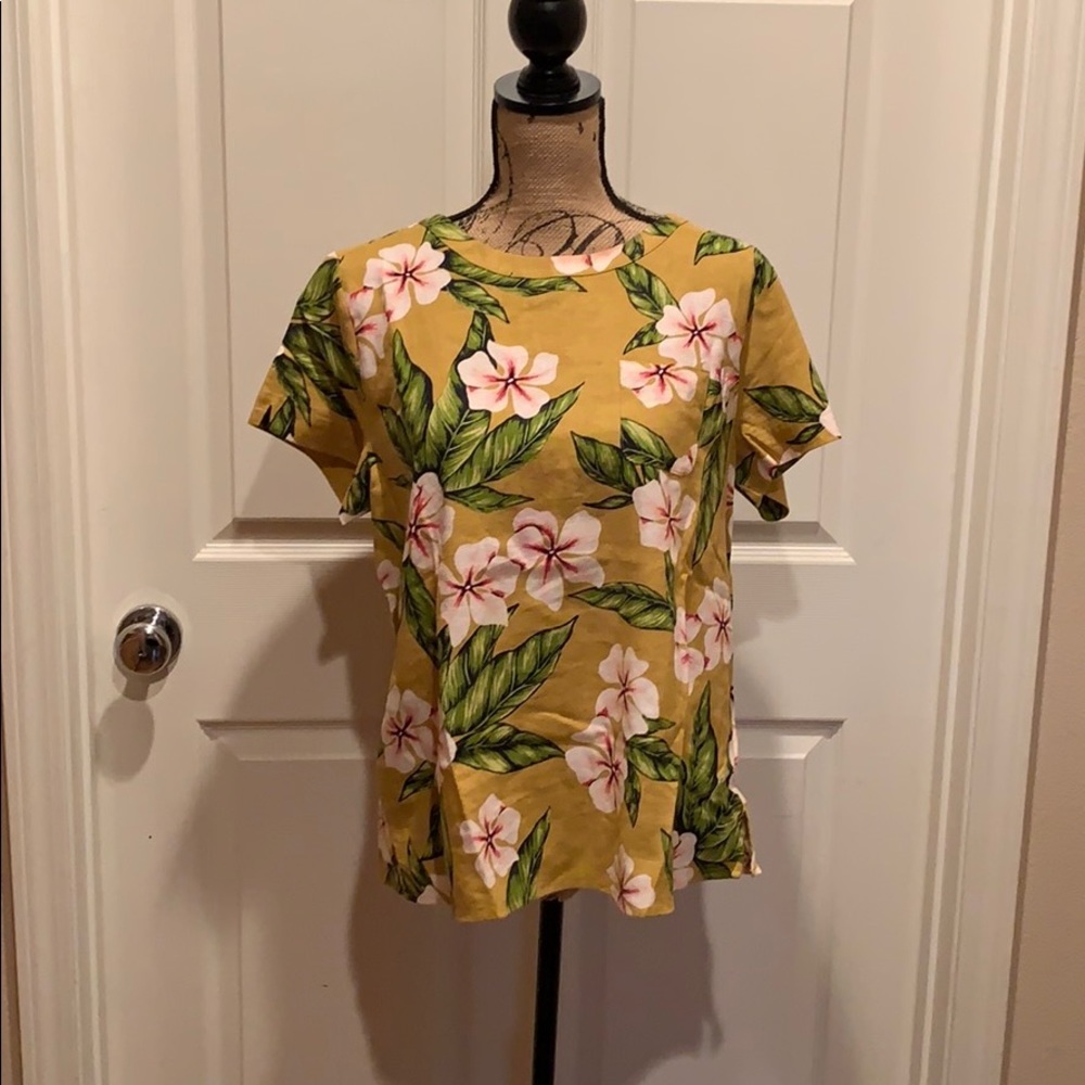 Van Heusen floral print top
